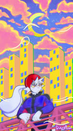 Rating: s
ID: 5554864
Date: 2025-05-07 08:31:56 -0400
Status: active
Score: 31
animated anthro blue_clothing blue_jacket blue_topwear building chromatic_aberration clothing cloud cosmic_background digital_drawing_(artwork) digital_media_(artwork) dreamcore dulceplum fur jacket lagomorph leporid long_ears male mammal moon no_sound pink_background rabbit red_helmet shaded shooting_star short_playtime simple_background skinny sky skyscape solo star starry_background starry_sky toony topwear vintage webm white_body white_fur wind yellow_background post #5554864