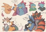 Rating: s
ID: 5584807
Date: 2025-05-19 21:09:11 -0400
Status: active
Score: 38
2025 ambiguous_gender anthro anthro_on_anthro blep blush charizard claws clothed clothed/nude clothing croconaw dialogue directional_arrow dot_eyes dusk_lycanroc english_text female feraligatr fire flaming_tail flirting frown fur gender_transformation generation_1_pokemon generation_2_pokemon generation_4_pokemon generation_7_pokemon grey_background group hair hi_res hoodie horn hug incineroar jephhh leaning leaning_on_another lucario lycanroc male male/male midday_lycanroc motion_blur motion_lines mtf_transformation muscular muscular_anthro muscular_male narrowed_eyes nintendo nude open_mouth pokemon pokemon_(species) ponytail sequential_arrow shirt simple_background simple_eyes size_difference smile spikes spikes_(anatomy) standing tail tail_grab tail_motion tailwag tank_top teeth text thought_bubble tongue tongue_out topwear trans_(lore) trans_woman_(lore) transformation tuft post #5584807