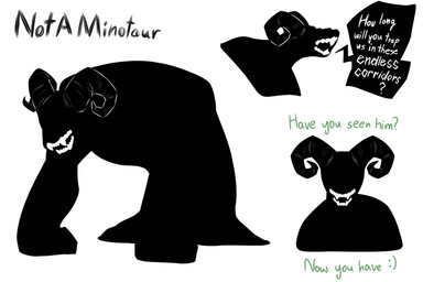 Rating: s
ID: 4507099
Date: 2023-12-31 18:53:09 -0500
Status: active
Score: 20
2_horns 3:2 anthro black_body bovid bovine character_name curved_horn dialogue emoticon english_text european_mythology eyeless front_view greek_mythology happy horn male mammal minotaur multiple_images mythology notaminotaur_(zampanio) nude open_mouth question shadow_creature sharp_teeth simple_background smile solo speech_bubble striding_feather teeth text three-quarter_view white_background zampanio post #4507099