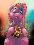 Rating: s
ID: 4240065
Date: 2023-08-18 07:32:56 -0400
Status: active
Score: 12
2023 3:4 ambiguous_gender blue_eyes equid female female_(lore) feral fluffsplosion fluffy_pony fluffy_pony_(species) friendship_is_magic front_view fur glistening glistening_eyes hair hasbro hellraiser hi_res holding_object impending_doom lament_configuration low-angle_view mammal my_little_pony open_mouth ornate pink_body pink_fur pinkamena_(mlp) pinkie_pie_(mlp) puzzle_box red_hair sitting solo textless trap_(contrivance) post #4240065