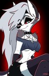 Rating: s
ID: 5571050
Date: 2025-05-14 03:02:25 -0400
Status: active
Score: 10
2025 49ersrule07 absurd_res anthro bedroom_eyes biped black_bottomwear black_clothing black_eyeshadow black_gloves black_handwear black_legwear black_nose black_shorts black_stockings bottomwear breasts canid canid_demon canine clothed clothed_anthro clothed_female clothing collar crop_top demon ear_piercing eyebrow_piercing eyebrows eyelashes eyeshadow facial_piercing female fur gloves grey_body grey_fur grey_hair hair handwear hellhound helluva_boss hi_res inner_ear_fluff legwear looking_at_viewer loona_(helluva_boss) makeup mammal multicolored_body multicolored_fur mythological_canine mythological_creature mythology narrowed_eyes navel piercing red_sclera seductive shirt shorts simple_background smile solo spiked_collar spikes stockings tail topwear tuft two_tone_body two_tone_fur two_tone_tail white_body white_eyes white_fur post #5571050