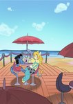 Rating: s
ID: 5580191
Date: 2025-05-17 23:15:44 -0400
Status: active
Score: 1
2022 anthro banana barefoot beach black_bottomwear black_clothing black_hair black_horn black_shorts blonde_mane blue_body blue_fur blue_scales blue_sky blush bottomwear chair checkered checkered_bottomwear checkered_clothing checkered_shorts clip_studio_paint_(artwork) clothed clothing cloud day detailed_background digital_drawing_(artwork) digital_media_(artwork) digitigrade domestic_pig drinking drinking_straw duo eating eating_food eye_contact feet food fruit fur furniture grey_bottomwear grey_clothing grey_shorts hair hi_res hooves horn ice_cream_sundae kobold long_hair looking_at_another male male/male mammal mane martindosent multicolored_bottomwear multicolored_clothing multicolored_shorts notched_ear on_chair outside parasol pattern_bottomwear pattern_clothing pattern_shorts pink_blush pink_nose plant red_bottomwear red_clothing red_shorts sand scales scalie sea shaded shorts shorts_only silly_straw sitting sitting_at_table sitting_on_chair size_difference sky smile snout suid suine sus_(pig) table tail tail_tuft topless tuft two_tone_bottomwear two_tone_clothing two_tone_shorts unguligrade water yellow_body yellow_eyes yellow_fur yellow_hooves post #5580191