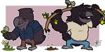 Rating: s
ID: 5133325
Date: 2024-10-22 23:26:20 -0400
Status: active
Score: 16
2:1 absurd_res age_difference anthro avian beak beak_scar belt bird black_body black_feather_hair black_feathers blue_bottomwear blue_clothing blue_pants bottomwear brown_bottomwear brown_clothing brown_pants cerdeorhys citrus_tree clothing collared_shirt corvid corvus_(genus) dot_eyes dress_shirt duo father_(lore) father_and_child_(lore) father_and_son_(lore) feather_beard feather_hair feathered_wings feathers flower food fruit fruit_tree gonzalo_(cerdeorhys) hernan_(cerdeorhys) hi_res lemon lemon_tree male older_male oscine pants parent_(lore) parent_and_child_(lore) parent_and_son_(lore) passerine plant pseudo_hair raven shirt simple_background simple_eyes smile smiling_at_viewer son_(lore) t-shirt topwear tree white_background wing_fingers wings younger_male post #5133325