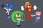 Rating: s
ID: 5356184
Date: 2025-02-06 19:53:48 -0500
Status: active
Score: 41
2024 3:2 amy_rose anthro canid canine captain_magma captain_molasses clothing cosplay costume crossover echidna eulipotyphlan female fox group hedgehog heroic_pose hi_res knuckles_the_echidna male mammal miles_prower miss_appear monotreme nickelodeon pose sega smile sonic_the_hedgehog sonic_the_hedgehog_(series) spongebob_squarepants superhero superpowers tail the_elastic_waistband the_international_justice_league_of_super_acquaintances the_quickster post #5356184