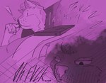 Rating: s
ID: 4340638
Date: 2023-10-08 15:30:34 -0400
Status: active
Score: 17
2020 5_fingers anthro beady_eyes brad's_collective canid canine canis catanddog36 cellphone claws close-up clothed clothing comic dialogue digital_media_(artwork) domestic_dog electronics english_text exclamation_point fingers fur hair half-closed_eyes humanoid_hands male mammal markings monochrome multiple_scenes narrowed_eyes onomatopoeia phone simple_background smartphone solo sound_effects text toothpick toothpicking whisker_markings post #4340638