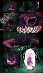 Rating: s
ID: 5654721
Date: 2025-06-20 00:45:47 -0400
Status: active
Score: 15
2025 anthro bear_trap black_hair blitzo_(helluva_boss) blood bodily_fluids colored comic demon dirty_face duo english_text falling_over female forest forest_background grass hair helluva_boss hi_res hooves horn imp lizards0ck male male/female markings millie_(helluva_boss) mole_(marking) nature nature_background onomatopoeia plant portal rock running screaming shaded sharp_teeth sound_effects teeth text trap_(contrivance) tree wounded post #5654721