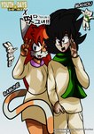 Rating: s
ID: 4879688
Date: 2024-06-26 13:01:03 -0400
Status: active
Score: 4
absurd_res anthro black_hair blue_eyes bottomwear brown_eyes cabimangaka chibi clothing collar doki domestic_cat english_text felid feline felis female fur gesture green_scarf group hair hand_gesture hand_in_pocket hi_res human japanese_text korean_text lagomorph leporid logo mahou_yumon male male/female mammal nabi newgrounds one_eye_closed orange_body orange_fur orange_hair pants pink_collar pockets project_youth rabbit ramune_dagwa salute scarf shaded shirt shirt_collar skirt smile tail tapas text there_she_is topwear v_sign webtoon white_body white_bottomwear white_clothing white_fur white_pants white_shirt white_skirt white_topwear wink youth_days post #4879688