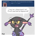 Rating: s
ID: 5530578
Date: 2025-04-25 22:20:42 -0400
Status: active
Score: 45
1:1 angry anthro bandai_namco black_body black_fur blackgatomon blush claws clothing dialogue digimon digimon_(species) english_text eyelashes felid feline female fur gloves handwear hi_res mammal mr_harinezumi nera_(el_senor_erizo) open_mouth solo speech_bubble tail text tsundere yellow_eyes post #5530578