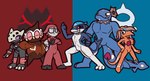 Rating: s
ID: 5041787
Date: 2024-09-10 14:43:13 -0400
Status: active
Score: 5
2024 3_toes 4_fingers abs alternate_species anthro archie_(pokemon) arm_wraps big_breasts black_eyes black_eyewear black_glasses black_sclera blue_background blue_body blue_hair blue_kerchief blue_scales bone bra breasts brown_body camerupt claws claydol clothing courtney_(pokemon) crossed_arms dorsal_fin eyewear fangs featureless_breasts featureless_crotch feet female fin finger_claws fingers frown fur furrification generation_3_pokemon gesture glasses gorebyss grey_body grey_markings grey_scales group hair hand_gesture hi_res hooves huntail jacket kerchief lairon leg_wraps looking_at_another male markings mask matt_(pokemon) maxie_(pokemon) middle_finger multi_eye muscular muscular_anthro muscular_male nintendo orange_body orange_hair orange_scales pink_body pink_scales pokemon pokemon_(species) pose pupils purple_sclera raised_arm red_background red_body red_clothing red_eyes red_fur red_jacket red_topwear scales seashell_bra sharp_teeth sharpedo shelly_(pokemon) simple_background skull skull_mask split_background standing tabitha_(pokemon) tail tail_fin tail_tuft team_aqua team_magma teeth toes topwear tuft ultilix underwear white_claws wraps post #5041787