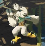 Rating: s
ID: 3999914
Date: 2023-04-18 11:38:16 -0400
Status: active
Score: 192
2023 anthro avian avian_feet barefoot beak biped bird blue_eyes claws clothed clothing dancing digital_media_(artwork) digitigrade eso_tilin eyebrows feather_hands feather_tuft feathered_wings feathers feet fingers floor full-length_portrait grey_beak hi_res inside male meme multicolored_body multicolored_feathers nintendo portrait pose rito rodricoro scuted_feet scutes shadow solo standing talons tears_of_the_kingdom the_legend_of_zelda toes topwear tuft tulin_(tloz) white_body white_feathers winged_arms wings wood wood_floor young young_anthro post #3999914