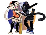 Rating: s
ID: 5189006
Date: 2024-11-17 21:03:42 -0500
Status: active
Score: 19
2020 5_fingers amber_eyes anthro arm_tuft backwards_baseball_cap backwards_hat bandage bandage_on_face baseball_bat baseball_cap bat_(object) big_breasts black_bikini_top black_body black_bottomwear black_clothing black_eyebrows black_fur black_hair black_legwear black_nose black_shorts black_tail black_thigh_highs blue_clothing blue_hat blue_headwear bottomwear breasts brown_bottomwear brown_clothing brown_shorts chest_tuft clothed clothed_anthro clothed_female clothing digital_drawing_(artwork) digital_media_(artwork) duo elbow_tuft eye_contact eye_through_hair eyebrow_through_hair eyebrows eyelashes fangs feet felid female female/female female_anthro fingers footwear frankie_(extremedash) full-length_portrait fur hair hand_on_hip hat headgear headwear hi_res holding_baseball_bat hotpants inner_ear_fluff jacket jellotsok legwear light_body light_fur light_hair light_tail lion looking_at_another mammal markings mouth_closed multicolored_eyes multicolored_hair narrowed_eyes open_clothing open_jacket open_topwear orange_clothing orange_jacket orange_topwear pantherine pink_nose portrait sabertooth_(anatomy) shorts smile snaggle_tooth squish standing stirrup_legwear striped_markings striped_tail stripes tail tail_markings teeth thick_eyebrows thigh_highs thigh_squish thigh_strap tied_hair toes topwear translucent translucent_hair tuft two_tone_eyes two_tone_hair vodka_(extremedash) white_clothing white_topwear post #5189006