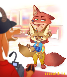 2017 antelope anthro canine disney fennec finnick fox fur male mammal nick_wilde seasaltlime zootopia
Rating: Safe
Score: 2
User: Rysaerio-Misoery
Date: October 17, 2017 2017 antelope anthro canine disney fennec finnick fox fur male mammal nick_wilde seasaltlime zootopia
Rating: Safe
Score: 2
User: Rysaerio-Misoery
Date: October 17, 2017