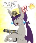 Rating: s
ID: 1640702
Date: 2018-08-31 10:52:52 -0400
Status: active
Score: 21
2018 baseball_cap bat_pony bodily_fluids clothing cursed_image dialogue digital_media_(artwork) emoji english_text equid fan_character female fire gesture gun half-length_portrait hasbro hat hat_only headgear headgear_only headwear headwear_only lol_comments mammal meme mostly_nude my_little_pony nolegs_(oc) portrait ranged_weapon replica_(artist) side_view solo speech_bubble tears text third-party_edit weapon post #1640702
