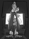 Rating: s
ID: 5172109
Date: 2024-11-10 02:54:52 -0500
Status: active
Score: 16
bav buckteeth electronics hair hair_over_eye hi_res humanoid lagomorph long_hair male mammal monochrome ponytail_ears solo teeth television the_ring vab_(bav) post #5172109