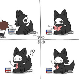 biped black_fur blush book brown_hair changed_(video_game) comic curious doujinshi fluffy fur hair holding_object human japanese_text light_skin lin_(changed) mammal monster pawpads paws pornography puro_(changed) rubber sitting surprise text translation_request マジックボックス
Rating: Safe
Score: 14
User: Nicklo6649
Date: June 19, 2018 biped black_fur blush book brown_hair changed_(video_game) comic curious doujinshi fluffy fur hair holding_object human japanese_text light_skin lin_(changed) mammal monster pawpads paws pornography puro_(changed) rubber sitting surprise text translation_request マジックボックス
Rating: Safe
Score: 14
User: Nicklo6649
Date: June 19, 2018