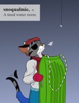 Rating: s
ID: 5257616
Date: 2024-12-22 01:13:20 -0500
Status: active
Score: 6
2024 annoyed anthro black_body black_fur clothing cybercorn_entropic definition domestic_cat english_text eye_patch eyewear felid feline felis female frown fur grey_body grey_fur handwear hat headgear headwear mammal mittens moggie_sanders sled snowflake solo tailsock text twitching_tail whiskers white_body white_fur winter winter_coat young post #5257616