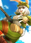Rating: s
ID: 4967436
Date: 2024-08-06 08:57:24 -0400
Status: active
Score: 86
2024 5_fingers albino anthro boots bottomwear breasts buckteeth butt clothed clothed_anthro clothed_female clothing cloud combat_cat_studio cotton_tail female fingers footwear fully_clothed fully_clothed_anthro fully_clothed_female fur gesture gun hair hand_gesture hand_wraps hat headgear headwear hi_res holding_gun holding_object holding_ranged_weapon holding_submachine_gun holding_weapon hongying_(wild_assault) jacket lagomorph leg_strap leporid looking_at_viewer looking_down looking_down_at_viewer low-angle_view mammal medic medical_instrument open_clothing open_jacket open_mouth open_smile open_topwear outside pants powree ppsh-41 rabbit ranged_weapon scientific_instrument scut_tail shoes short_tail signature sky sky_background smile solo stethoscope submachine_gun tail teeth thigh_strap topwear v_sign weapon white_body white_fur white_hair wild_assault wraps post #4967436