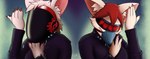 Rating: s
ID: 4946226
Date: 2024-07-27 14:22:00 -0400
Status: active
Score: 9
4_fingers anthro arturfox canid canine chara_senko_yukimoto clothing cosplay daft_punk duo female fingers fox hair hi_res machine mammal nails protogen protogen_visor red_hair rox_02 white_body post #4946226