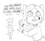 Rating: s
ID: 4689517
Date: 2024-03-30 18:56:32 -0400
Status: active
Score: 40
2024 4_fingers angry anthro asking asking_how asking_viewer big_eyes biped black_and_white black_text bold_text bottomwear bracelet choker claws clothed clothed_anthro clothed_female clothing confusion dbaru dialogue digital_drawing_(artwork) digital_media_(artwork) domestic_cat duo english_text eyebrows eyeshadow facial_tattoo fangs felid feline felis female finger_claws fingers frown fully_clothed fully_clothed_anthro fully_clothed_female gesture hair hand_gesture head_turned heart_print interrobang iris jewelry lightning_bolt lipstick looking_at_another looking_at_viewer makeup mammal monochrome mouth_closed necklace open_frown open_mouth pawpads pointing pointing_at_self pointy_ears prick_ears print_clothing print_shirt print_t-shirt print_topwear pupils question_mark shirt short_hair shorts standing t-shirt tail talking_angela talking_to_viewer talking_tom_and_friends tattoo teeth text text_emphasis thin_eyebrows topwear whiskers post #4689517