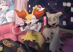 Rating: s
ID: 5135803
Date: 2024-10-24 04:44:35 -0400
Status: active
Score: 203
2024 3_fingers 3_toes anthro braixen city collar collar_only digital_media_(artwork) electronics eyes_closed feet female fingers food fur generation_6_pokemon generation_7_pokemon group hi_res holding_microphone holding_object inner_ear_fluff karaoke looking_at_another microphone mimi_(sealer4258) mimikyu night nintendo nude nude_anthro nude_female one_eye_closed open_mouth pokemon pokemon_(species) pokemorph primarina red_eyes sealer4258 sitting smile spiral_eyes standing tail takoyaki teeth toes tongue trio tuft white_body white_fur yellow_body yellow_fur yellow_tail post #5135803