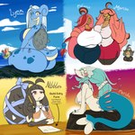 Rating: s
ID: 4800443
Date: 2024-05-22 17:47:45 -0400
Status: active
Score: 81
1:1 2024 anthro belly big_breasts big_hair bikini black_hair black_text blue_body blue_bow blue_clothing blue_hair blue_ribbon blue_ring blue_swimwear blush blush_lines bow_ribbon bra breasts busty_feral butt cleavage clothed clothing cloud collared_shirt day detailed_background digital_media_(artwork) dress_shirt elemental_creature english_text eyebrows eyelashes eyes_closed eyewear female feral fingers flora_fauna food freckled_breasts freckles fruit furniture generation_1_pokemon generation_3_pokemon generation_6_pokemon generation_7_pokemon glasses gourgeist group hair hair_hand harriett_(latiar) hi_res huge_breasts inside lapras latiar long_hair long_tail looking_at_another looking_at_viewer looking_back lynn_(snackbunnii) marine marisa_(snackbunnii) mawile melon merfolk merida_(snackbunnii) mermaid_tail mila_(snackbunnii) milotic mouth_closed name_drop nibbles_(snackbunnii) nintendo open_mouth outside paper partially_submerged pencil_(object) pink_hair pink_nose plant pokemon pokemon_(species) pokemon_mystery_dungeon primarina print_bikini print_clothing print_swimwear pupils red_eyes ribbons ring rock shell shirt sitting sky spike_chunsoft split_form standing sunset swimwear table tail tapping text thick_thighs thinking thoughtful_expression topwear two-piece_swimsuit underwear water watermelon watermelon_bikini watermelon_pattern watermelon_print white_sclera white_text wide_hips yellow_eyes post #4800443