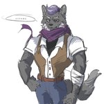Rating: s
ID: 4729742
Date: 2024-04-19 08:29:30 -0400
Status: active
Score: 2
1:1 anthro bandage barazoku beard belt bottomwear canid canine canis chapper_(pleasant_goat_and_big_big_wolf) clothing facial_hair hair male mammal muscular muscular_anthro muscular_male pants pleasant_goat_and_big_big_wolf purple_beard purple_facial_hair purple_hair purple_scarf scarf shirt simple_background topwear unknown_artist white_background wolf post #4729742