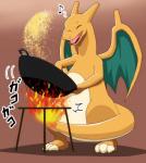 Rating: s
ID: 1395396
Date: 2017-12-06 02:46:08 -0500
Status: active
Score: 63
3_toes ambiguous_gender cel_shading charizard claws convenient_power cooking dragon european_mythology eyes_closed fangs feet fire flaming_tail food generation_1_pokemon holding_object horn membrane_(anatomy) membranous_wings musical_note musical_symbol mythological_creature mythological_scalie mythology nintendo nude open_mouth orange_body orange_skin pokemon pokemon_(species) ren_jubeat_iidx rice rump_roast scalie shaded simple_background solo standing symbol tail teal_body teal_skin teeth text toes tongue translated western_dragon wings wok post #1395396