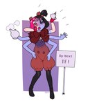 Rating: s
ID: 5610558
Date: 2025-05-30 23:22:51 -0400
Status: active
Score: 7
2023 5_eyes 6_arms absurd_res accessory animal_humanoid arachnid arachnid_humanoid arthropod arthropod_humanoid artist_initials black_hair blackshirtboy bow_ribbon clothed clothing colored container cup english_text fangs female fingerless_gloves fully_clothed gloves hair hair_accessory hair_bow hair_ribbon hand_on_own_face hands_on_own_hips handwear hi_res holding_object holding_sign human_to_humanoid humanoid mid_transformation miss_v_(littlemiss-v) muffet multi_arm multi_eye multi_limb no_pupils open_mouth pink_hair purple_body ribbons shaded sign simple_background solo species_transformation spider spider_humanoid standing steam tea_cup teapot teeth text transformation undertale undertale_(series) year post #5610558