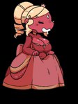 Rating: s
ID: 3551323
Date: 2022-09-06 11:53:59 -0400
Status: active
Score: 30
2018 alpha_channel anonymous_artist anthro armwear ball_gown big_breasts blonde_hair bodily_fluids breast_squish breasts cleavage clothed clothing crown detached_sleeves dragon dragon_princess dress dress_bow drill_curls drooling eyes_closed female fusion hair headgear holding_clothing holding_dress holding_object human_princess looking_pleasured midriff mythological_creature mythological_scalie mythology navel open_mouth open_smile ponytail princess red_body red_scales reptile royalty saliva scales scalie smile solo squish torogao towergirls post #3551323