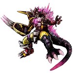 Rating: s
ID: 5461270
Date: 2025-03-28 04:19:40 -0400
Status: active
Score: 17
1:1 ambiguous_gender anthro armor bandai_namco broken_armor claws digimon digimon_(species) dinosaur dragon glowing glowing_eyes godzilla godzilla_(series) hybrid mythological_creature mythological_scalie mythology official_art prehistoric_species reptile scalie solo toho transformation unknown_artist wargreymon wargreymon_g_erosion_mode post #5461270