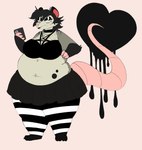 Rating: s
ID: 5103519
Date: 2024-10-09 03:00:20 -0400
Status: active
Score: 24
absurd_res american_opossum anthro belly big_belly big_breasts black_eyeshadow black_hair black_lipstick breasts cellphone clothing collar digital_media_(artwork) dripping_heart electronics eyeshadow female fingerless_(marking) freedoomfrot hair harness hi_res holding_object holding_phone huge_belly legwear lipstick looking_at_viewer makeup mammal marsupial midriff navel obese obese_anthro obese_female occult_symbol one_fang overweight overweight_anthro overweight_female pattern_clothing pattern_legwear pentagram pentagram_harness phone pink_nose pink_tail smartphone snaggle_tooth solo striped_clothing striped_legwear stripes symbol tail thick_calves thick_tail thick_thighs virginia_opossum wide_hips post #5103519