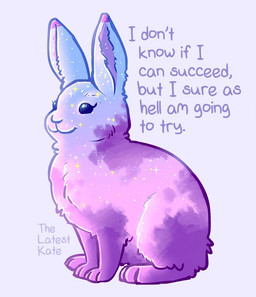 Rating: s
ID: 5727291
Date: 2025-07-22 18:40:29 -0400
Status: active
Score: 14
ambiguous_gender blue_eyes cosmic_fur english_text feral fur lagomorph leporid looking_away mammal purple_background purple_body purple_fur purple_theme rabbit simple_background smile solo star text the_latest_kate post #5727291