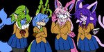 Rating: s
ID: 4016601
Date: 2023-04-26 21:10:31 -0400
Status: active
Score: 28
2022 2:1 alpha_channel amber_eyes anthro big_breasts blue_eyes book bottomwear breasts clothing cosplay derthevaporeon digital_media_(artwork) doki_doki_literature_club! eeveelution espeon female flat_chested footwear generation_1_pokemon generation_2_pokemon generation_4_pokemon generation_6_pokemon gesture glaring_at_viewer green_hair group hair jacket kagome_(sugarysylvee) leafeon legwear low_res monika_(doki_doki_literature_club!) natsuki_(doki_doki_literature_club!) nintendo pink_hair pixel_(artwork) pokemon pokemon_(species) purple_eyes purple_hair ribbons sayori_(doki_doki_literature_club!) school_uniform shirt skirt smile smiling_at_viewer socks sylveon takume_(derthevaporeon) team_salvato thigh_highs thigh_socks topwear tsundere undershirt uniform vaporeon waving waving_at_viewer wide_hips yuri_(doki_doki_literature_club!) post #4016601