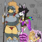 Rating: s
ID: 5304336
Date: 2025-01-13 00:08:44 -0500
Status: active
Score: 128
1:1 2024 amelia_steelheart anthro armor armwear asinus avian big_breasts bird bird_dog black_hair black_nose blonde_hair breastplate breasts buckteeth canid canine canis cape choker clothed clothing corvid corvus_(genus) crossdressing crow dialogue domestic_dog donkey duo_focus ear_piercing elbow_gloves english_text equid equine eyebrows eyelashes eyeshadow fantasizing female femboy fully_clothed gloves golden_retriever greaves group guard hair handwear headgear helmet hi_res holding_melee_weapon holding_object holding_polearm holding_spear holding_weapon hug hunting_dog jewelry legwear long_hair looking_at_butt makeup male mammal medieval medieval_armor medieval_clothing melee_weapon necklace oscine outside panties passerine pauldron piercing pink_eyeshadow pixie_(pixiemuledonkey) pixiemuledonkey polearm public retriever scale_armor smile spear teeth text thick_thighs thigh_highs thought_bubble underwear vambrace weapon post #5304336