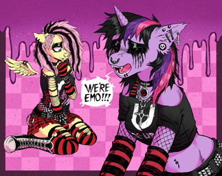 Rating: s
ID: 4448604
Date: 2023-12-02 13:34:24 -0500
Status: active
Score: 106
absurd_res afi_(band) alternative_fashion anthro arm_warmers armwear back_wings band_shirt belt black_highlights bottomwear bracelet choker clothing crop_top decemberunderground_(afi) denim denim_bottomwear denim_clothing dialogue digital_drawing_(artwork) digital_media_(artwork) duo ear_piercing ears_back emo english_text equid equine eyebrow_piercing eyes_closed facial_piercing fangs feathered_wings feathers female fishnet_armwear fishnet_clothing fluttershy_(mlp) forward_helix_piercing friendship_is_magic fur furgonomics furry-specific_piercing gauged_ear glamfur gutter-bunny hair half-closed_eyes hasbro heartagram helix_piercing hi_res highlights_(coloring) horn humor industrial_piercing industrial_piercing_ladder j-fashion jeans jewelry legwear lip_piercing lip_ring makeup mammal mascara meme miniskirt multicolored_hair my_little_pony mythological_creature mythological_equine mythology narrowed_eyes navel navel_piercing necklace nose_piercing nose_ring open_mouth pants pattern_clothing pattern_legwear pattern_stockings pegasus piercing pink_hair pivoted_ears pleated_skirt punk purple_body purple_fur purple_hair ring_piercing running_makeup running_mascara scene_haircut shirt side_shave skirt speech_bubble spiked_bracelet spikes stockings striped_clothing striped_legwear striped_stockings stripes studded_belt studs tank_top teeth text the_used topwear twilight_sparkle_(mlp) two_tone_hair unicorn unicorn_horn visual_kei we're_emo_(meme) wing_piercing wings yellow_body yellow_feathers yellow_fur post #4448604
