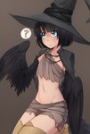 Rating: s
ID: 1693467
Date: 2018-10-31 11:21:23 -0400
Status: active
Score: 103
animal_humanoid avian avian_humanoid bird black_hair blue_eyes cloak clothed clothing corvid corvus_(genus) crow dark_souls digital_media_(artwork) european_mythology female fromsoftware front_view greek_mythology hair harpy hat headgear headwear hi_res humanoid iwbitu kneeling looking_up mythological_avian mythological_creature mythology oscine passerine pickle-pee portrait question_mark simple_background solo three-quarter_portrait torn_clothing winged_arms wings witch_hat post #1693467
