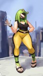 Rating: s
ID: 5318610
Date: 2025-01-20 00:25:51 -0500
Status: active
Score: 70
2025 5_fingers 5_toes abstract_background afrosoricid anthro belt big_breasts black_lipstick black_nails blue_eyes bottomwear bracelet breasts choker cleavage clothed clothing colored_nails digit_ring ear_piercing electricity electricity_manipulation elemental_manipulation eyelashes facial_markings feet female fingerless_gloves fingers footwear full-length_portrait fur gloves greek_toe green_body green_fur hair_down handwear head_markings hi_res high_waisted_bottomwear humanoid_feet humanoid_hands idw_publishing jewelry lips lipstick looking_at_viewer makeup mammal markings mask_(marking) nails necklace open_mouth open_smile pants piercing plantigrade portrait redustheriotact ring sandals sega sharp_nails sharp_teeth shoes simple_background sleeveless_shirt smile solo sonic_the_hedgehog_(comics) sonic_the_hedgehog_(idw) sonic_the_hedgehog_(series) standing studded_bracelet studded_jewelry studs surge_the_tenrec teeth tenrec thick_bottom_lip thick_thighs toe_ring toes wide_hips post #5318610