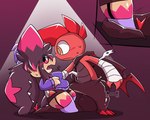 Rating: s
ID: 5563310
Date: 2025-05-10 21:32:41 -0400
Status: active
Score: 11
blush bodily_fluids bottomwear cage_(royalchomper) cape chikidoodlez clothing duo embarrassed eye_contact female garter_belt garter_straps generation_3_pokemon generation_5_pokemon generation_6_pokemon generation_9_pokemon hood hybrid_pokemon looking_at_another male mawile mega_evolution mega_mawile nintendo pokemon pokemon_(species) rowan_(chikidoodlez) scrafty skirt sports_tape spotlight sweat sweatdrop sweater tinkaton topwear tripping post #5563310