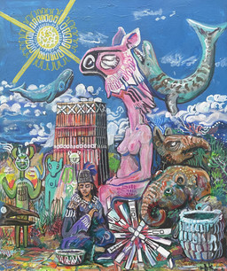 Rating: s
ID: 5674082
Date: 2025-06-28 19:55:23 -0400
Status: active
Score: 5
1_eye abstract_art acrylic_painting_(artwork) ambiguous_gender biped blue_body blue_sky breasts brown_body cetacean cloud container female feral grass group hi_res human humanoid jewelry krispylemur light light_beam mammal marine markings necklace nipples one_eye_closed painting_(artwork) pink_body plant quadruped sitting sky sun sunbeam sunlight tapir traditional_media_(artwork) traditional_painting_(artwork) whale post #5674082
