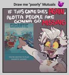 Rating: s
ID: 5221688
Date: 2024-12-03 20:53:36 -0500
Status: active
Score: 69
anthro avian bandage_on_beak beak biped bird collar dialogue digital_media_(artwork) english_text eyebrow_piercing facial_piercing female flipyart gesture gigantic hand_gesture joy_(shammy) open_mouth owl piercing pointing solo spiked_collar spikes text tongue yellow_eyes post #5221688