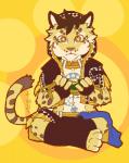 Rating: s
ID: 1459985
Date: 2018-02-18 01:26:14 -0500
Status: active
Score: 6
2017 anthro biped chinoiran clouded_leopard countershading felid food fur jewelry likulau male mammal necklace nekojishi pantherine rice_dumplings signature sitting solo studio_klondike post #1459985