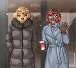 Rating: s
ID: 5316127
Date: 2025-01-18 21:38:12 -0500
Status: active
Score: 475
2024 anthro biped bird_dog black_nose blonde_hair blush braces brown_body canid canine canis capybara caviid choker clara_(meesh) clothed clothing coat container cup detailed_background domestic_dog duo eyelashes eyeliner eyeshadow female fingers floppy_ears front_view fully_clothed fur gesture golden_retriever green_eyes hair hands_in_both_pockets hunting_dog jasmine_(meesh) jewelry looking_at_viewer makeup mammal meesh necklace open_mouth open_smile outside retriever rodent short_hair smile snow snowing standing teeth tongue topwear waving winter yellow_body yellow_fur post #5316127