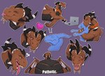 Rating: s
ID: 4913178
Date: 2024-07-11 17:46:57 -0400
Status: active
Score: 15
apple_inc. apple_macintosh black_horn blep blue_body brown_body dragon duo gold_(metal) gold_tooth grey_body grey_scales heart_symbol hi_res horn hug hugging_another hugging_from_behind khyaber macbook male membrane_(anatomy) membranous_wings meme mouth_closed multiple_images mythological_creature mythological_scalie mythology one_eye_closed open_mouth orange_eyes pathetic_(meme) pink_tongue purple_background scales scalie simple_background solo tongue tongue_out ventral_scales white_wings wings ych_(character) post #4913178