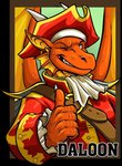 Rating: s
ID: 2319925
Date: 2020-07-05 17:53:40 -0400
Status: active
Score: 9
2013 5_fingers anthro biped character_badge_(artwork) character_name claws clothed clothing daloon digital_media_(artwork) dragon fingers front_view gesture half-length_portrait hand_gesture hat headgear headwear horn looking_at_viewer male membrane_(anatomy) membranous_wings mythological_creature mythological_scalie mythology neodokuro one_eye_closed orange_body orange_scales pirate pirate_hat portrait scales scalie smile smirk solo text thumbs_up white_claws white_horn wings wink post #2319925