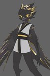 Rating: s
ID: 4635862
Date: 2024-03-03 12:29:34 -0500
Status: active
Score: 69
absurd_res aelorian ambiguous_gender anthro avian beak biped black_body black_feathers clothed clothing feathers grey_background hi_res kaltespur kinryu_(aeternum) open_beak open_mouth simple_background solo wings yellow_eyes post #4635862