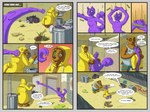 Rating: s
ID: 4780131
Date: 2024-05-13 01:06:14 -0400
Status: active
Score: 5
absurd_res alien annie_(zeta-1) anthro backalley bear clothing coat comic dialogue drex_(wastelander_drex) duo english_text female glistening glistening_body goo_creature goo_transformation goofur hi_res male mammal morphing post-apocalyptic purple_body raincoat science scientist slime story text topwear transformation trash trash_can wasteland wastelander_drex wastelanders post #4780131