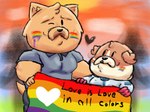 Rating: s
ID: 5614272
Date: 2025-06-01 14:40:52 -0400
Status: active
Score: 8
anthro bulldog canid canine canis chow_chow dogs_in_space domestic_dog duo english_text heart_symbol jerry_(dogs_in_space) lgbt_pride loaf_(dogs_in_space) male male/male mammal mastiff molosser muscular muscular_male netflix one_eye_closed pride_color_flag pride_colors size_difference slightly_chubby smile spitz text ugly-rat15508 post #5614272