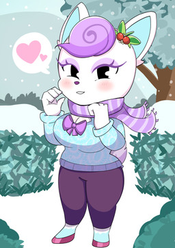 Rating: s
ID: 4452842
Date: 2023-12-04 14:49:05 -0500
Status: active
Score: 11
absurd_res animal_crossing anthro blush breasts cleavage cleavage_cutout clothed clothing cutout deer diana_(animal_crossing) female heart_symbol hi_res holly_(plant) hooves looking_at_viewer mammal nintendo onibi plant scarf snow solo wide_hips post #4452842