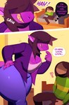 Rating: s
ID: 3704196
Date: 2022-11-20 23:07:41 -0500
Status: active
Score: 381
2022 anthro bed big_breasts bottomwear breasts brown_hair cleavage clothed clothing comic conditional_dnp deltarune dialogue duo english_text female furniture hair hi_res huge_breasts huge_hips huge_thighs human jacket kris_(deltarune) lizard male mammal on_bed pants profanity purple_body purple_skin question_mark reptile scalie shirt sitting sitting_on_bed slightly_chubby slightly_chubby_anthro slightly_chubby_female standing susie_(deltarune) svarz teeth text thick_thighs topwear undertale_(series) wide_hips post #3704196