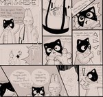 Rating: s
ID: 5624652
Date: 2025-06-06 15:08:38 -0400
Status: pending
Score: 6
2025 anthro bag blush blush_lines bodily_fluids bottomwear close-up clothed clothing coat comic confusion dialogue digital_media_(artwork) domestic_cat door duo english_text exclamation_point fangs felid feline felis front_view fur gesture half-closed_eyes hand_behind_head hand_behind_own_head hand_in_pocket happy inside jacket lagomorph leporid long_ears looking_at_another male mammal monochrome movie_case musical_note musical_symbol narrowed_eyes one_eye_closed pants pockets question question_mark rabbit realization rufuta_hachitani scut_tail sharp_teeth shirt short_tail shrug side_view smile speech_bubble surprise surprised_expression sushiamazing sweat sweater symbol tail teeth text tongue topwear uwaharu_nezazono walking whiskers working_buddies! post #5624652